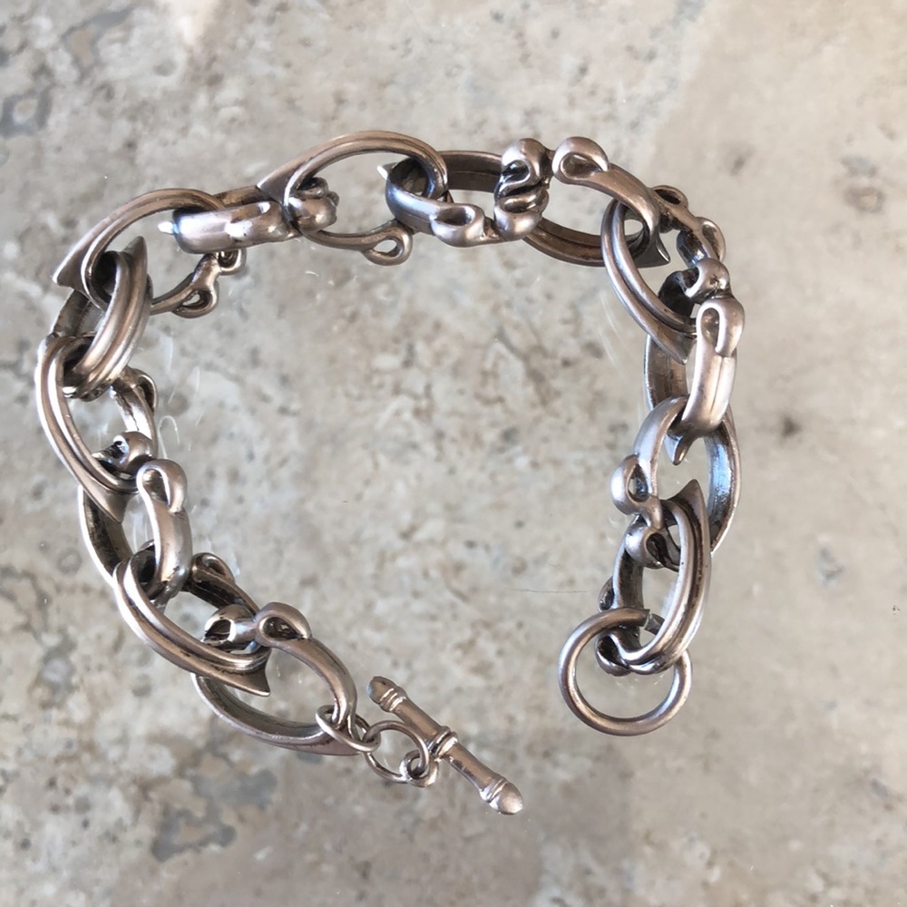 Rugged Heavy, Metal Men’s  Bracelet, 8.5” length